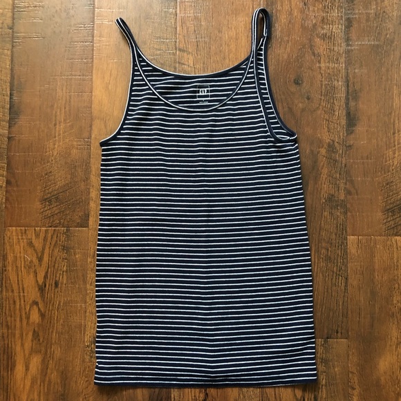 GAP black / white tank top - Picture 1 of 4